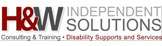 Logo: H & W Independent Solutions